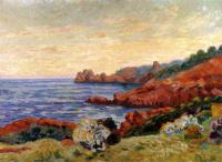 Guillaumin, Armand - The Red Rocks at Agay